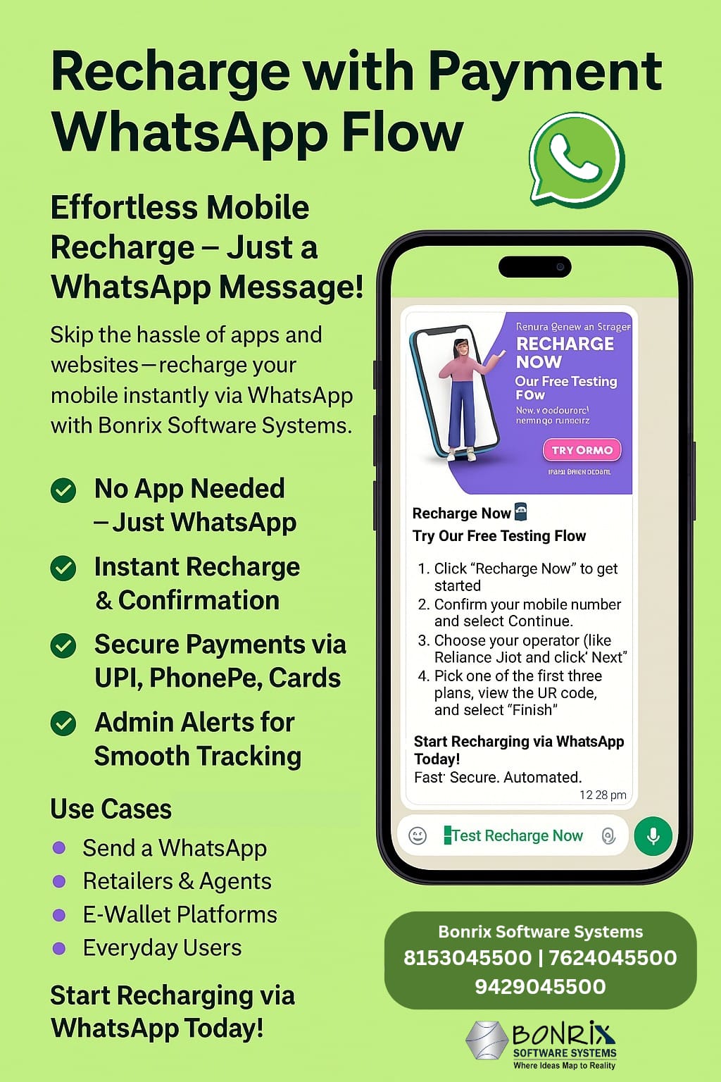 Recharge With Payment WhatsApp Flow